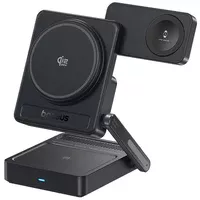 БЗУ Baseus PicoGo AF21 Portable 3in1 35W Qi2.2 + СЗУ 45W (E02054) Cosmic Black