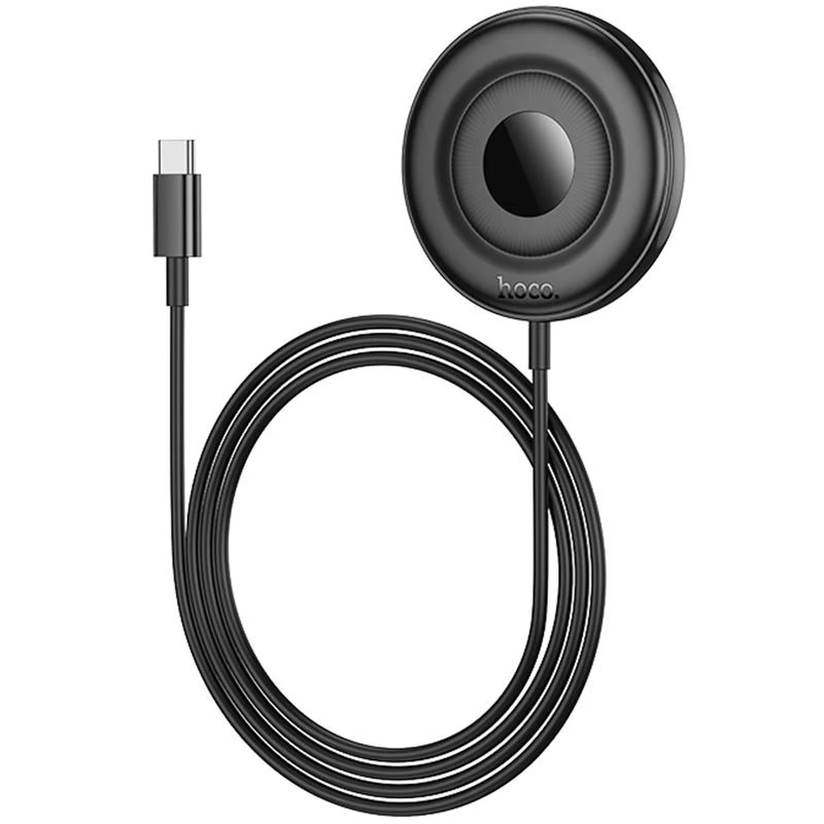 БЗУ Hoco CW61 Phantom magnetic with digital display Black