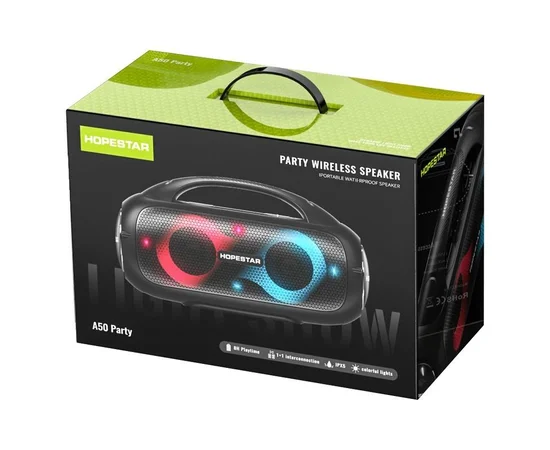 Bluetooth колонка Hopestar A50 Party 80W Black