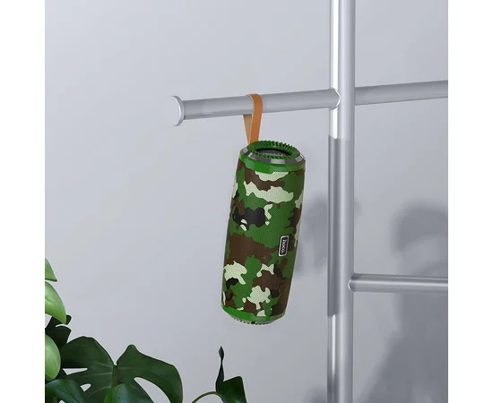 Bluetooth Колонка Hoco BS38 Cool freedom sports Camouflage Green