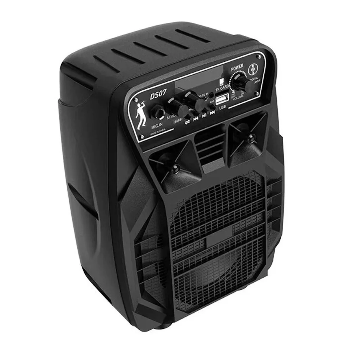 Bluetooth колонка Hoco DS07 с микрофоном Черный