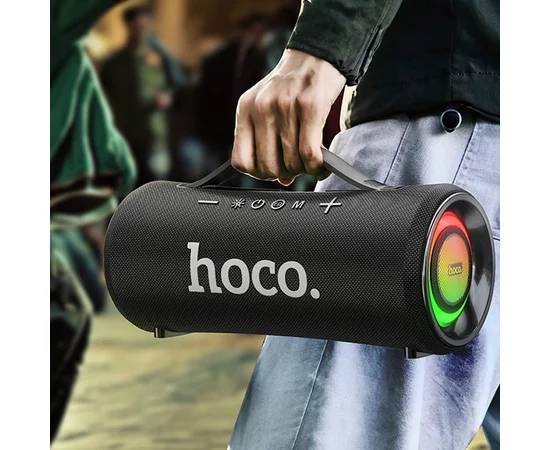 Bluetooth колонка Hoco HA10 Oleada outdoor Black