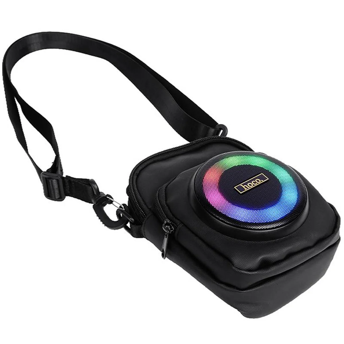 Сумка кросс-боди со встроенной колонкой Hoco HC41 Wave Bass Black