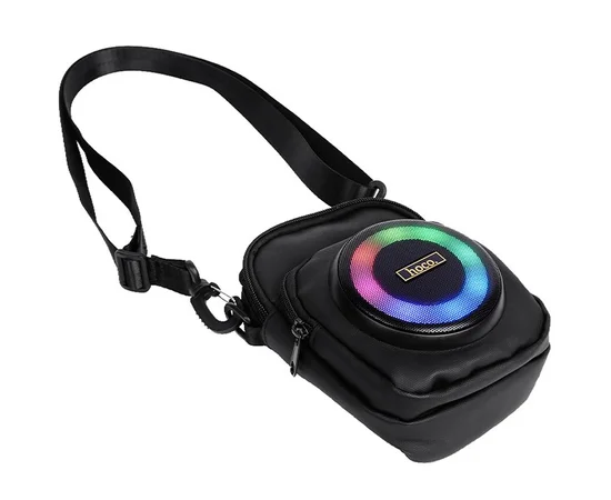 Сумка крос-боді із вбудованою колонкою Hoco HC41 Wave Bass Black
