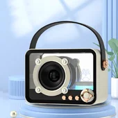 Bluetooth колонка QD05 Retro Style Biege