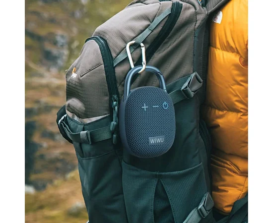 Bluetooth Колонка WIWU H3 Clip Fun Portable Wireless Speaker Blue