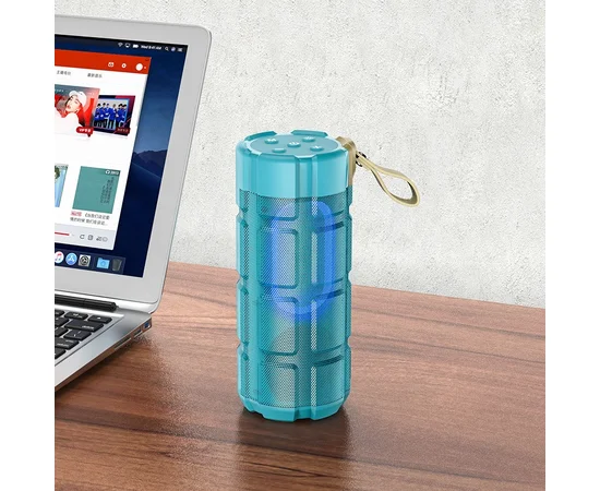Bluetooth Колонка Hoco HC7 Pleasant sports Бирюзовый