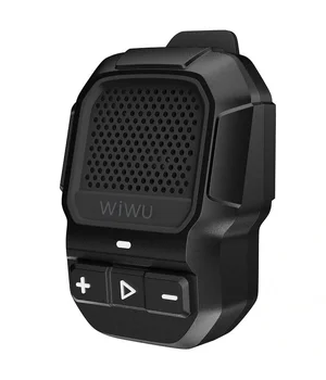 Bluetooth Колонка WiWU SPK-001 Buddy Fun with Magnetic Clip Black Bluetooth Колонка WiWU SPK-001 Buddy Fun with Magnetic Clip Black
