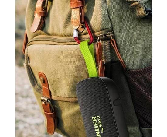 Bluetooth Колонка WIWU H2 Thunder Wireless Portable Speaker Black