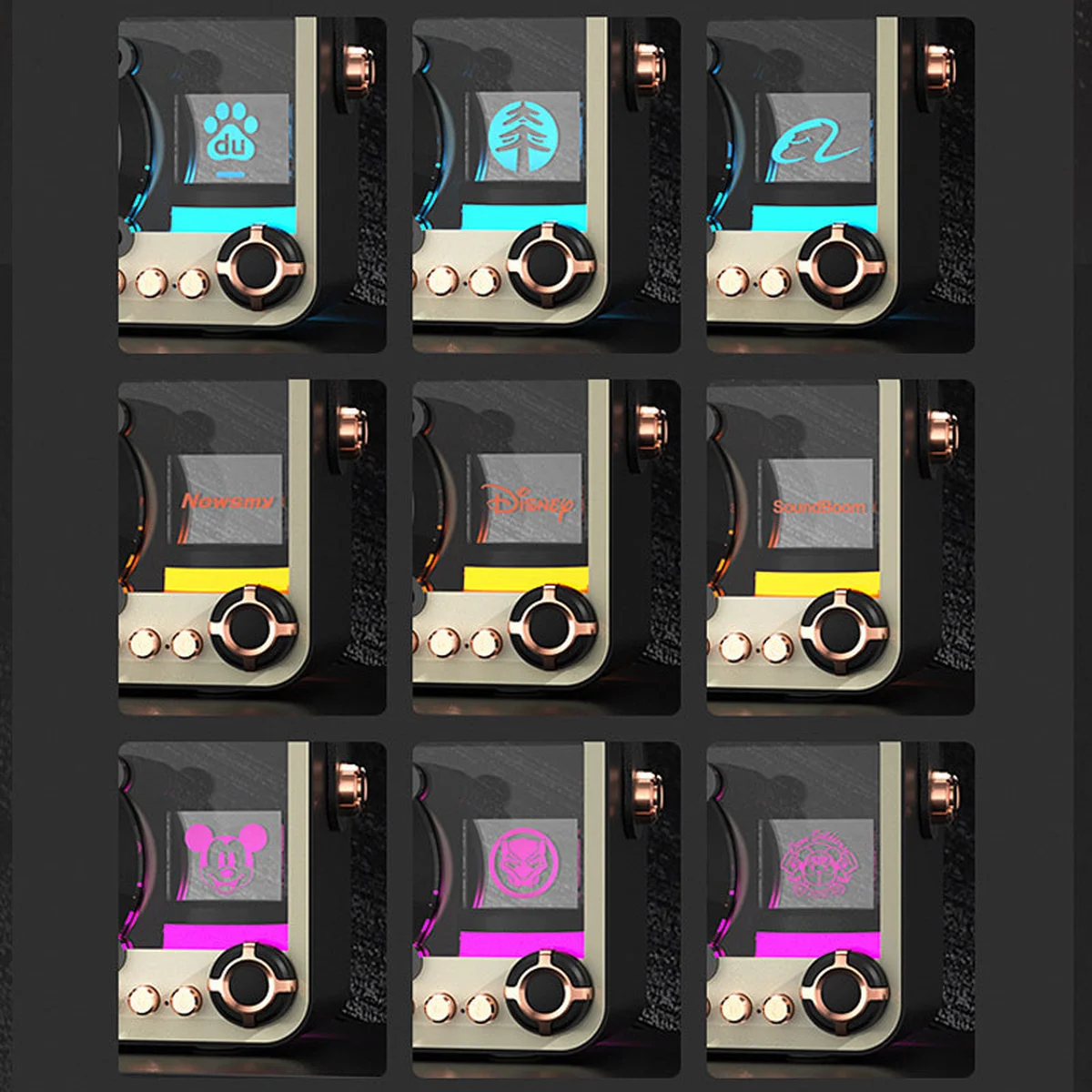 Bluetooth колонка QD05 Retro Style Black