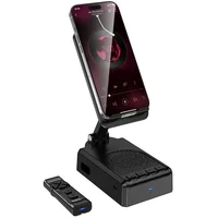 Bluetooth Колонка Hoco&nbsp;HC45 Wave с подставкой для телефона и пультом управления Black