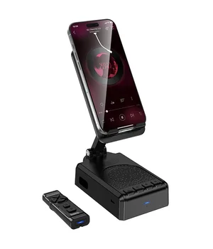 Bluetooth Колонка Hoco&nbsp;HC45 Wave с подставкой для телефона и пультом управления Black