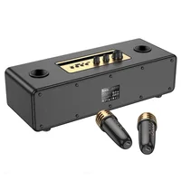 Bluetooth Колонка Hoco BS63 Graceful + два микрофона Black