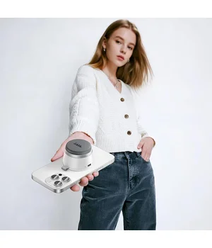 Bluetooth Колонка Hoco HC43 Surpass Mini Magnetic White