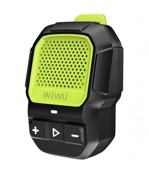 Bluetooth Колонка WiWU SPK-001 Buddy Fun with Magnetic Clip Green Bluetooth Колонка WiWU SPK-001 Buddy Fun with Magnetic Clip Green
