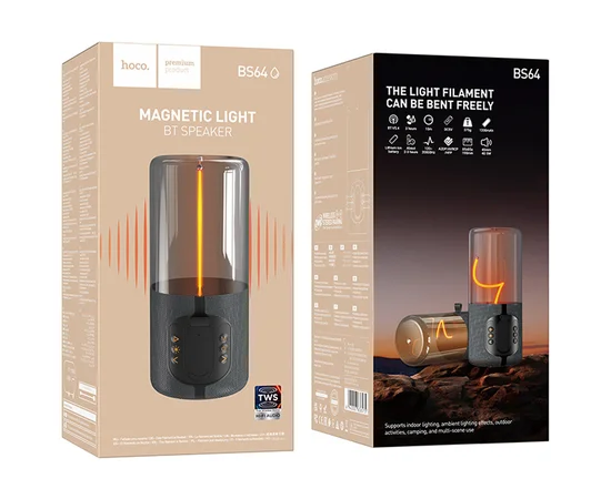 Bluetooth Колонка Hoco BS64 Rocker Gray