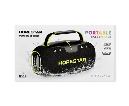 Bluetooth колонка Hopestar PartyBox 150 60W Black
