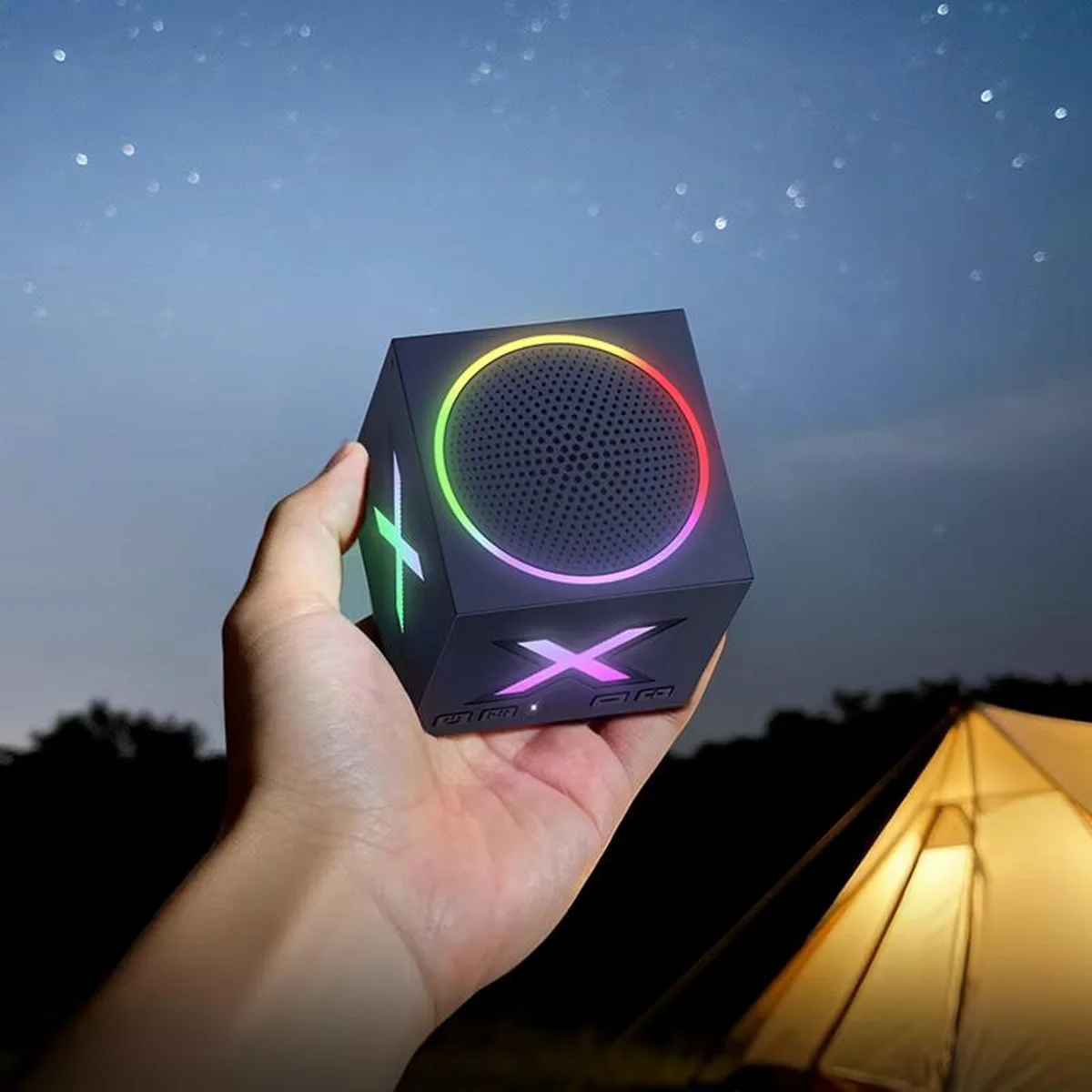 Bluetooth Колонка Borofone BR101 Rubik sports Blue