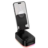 Bluetooth Колонка Borofone BR200 Marea + Power Bank 1500mAh + держатель Black