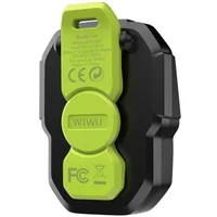 Bluetooth Колонка WiWU SPK-001 Buddy Fun with Magnetic Clip Green