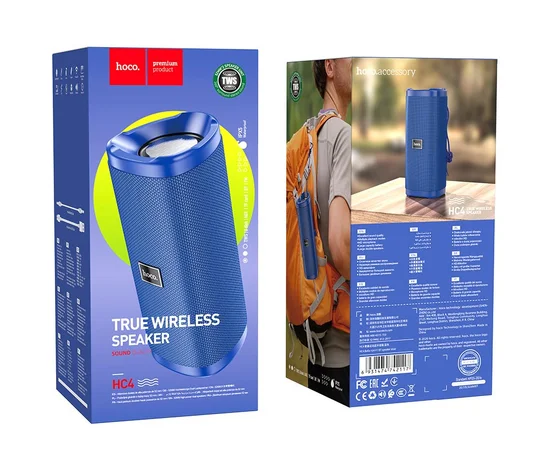 Bluetooth Колонка Hoco HC4 Синий