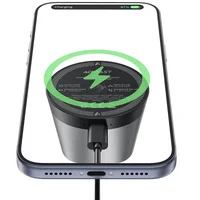 Bluetooth Колонка Acefast K8 + БЗУ 15W Black