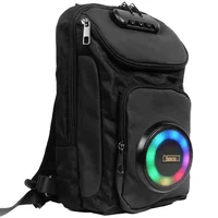 Слинг-рюкзак со встроенной колонкой Hoco HC42 Journey Bass Black