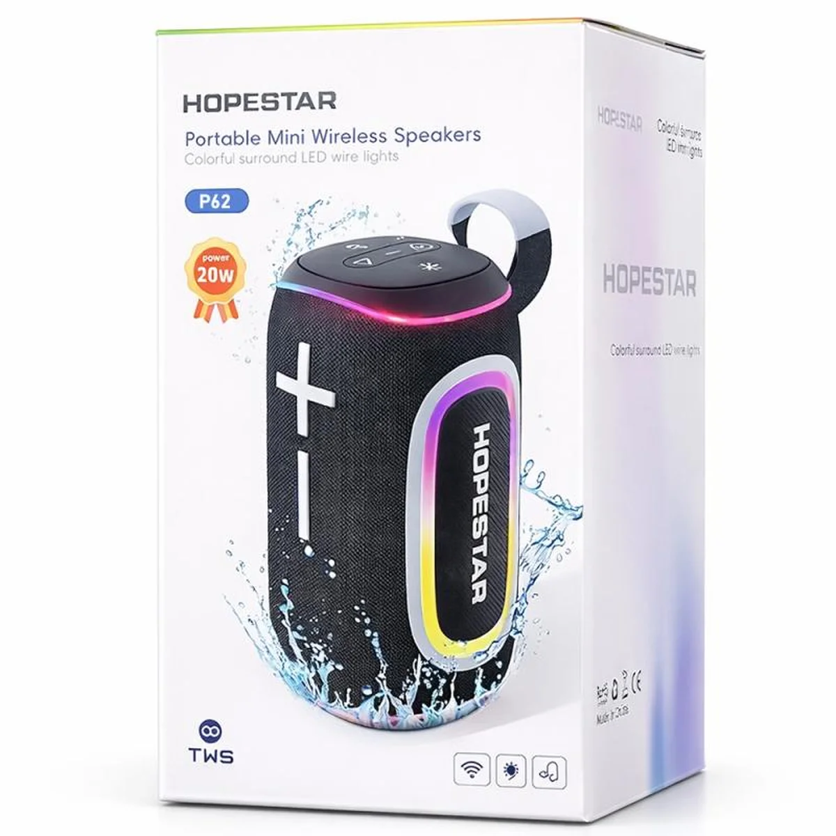 Bluetooth колонка Hopestar P62 20W Black