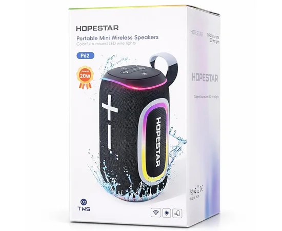 Bluetooth колонка Hopestar P62 20W Black