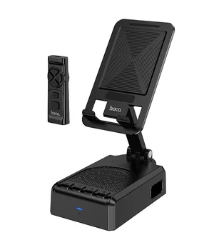 Bluetooth Колонка Hoco&nbsp;HC45 Wave с подставкой для телефона и пультом управления Black