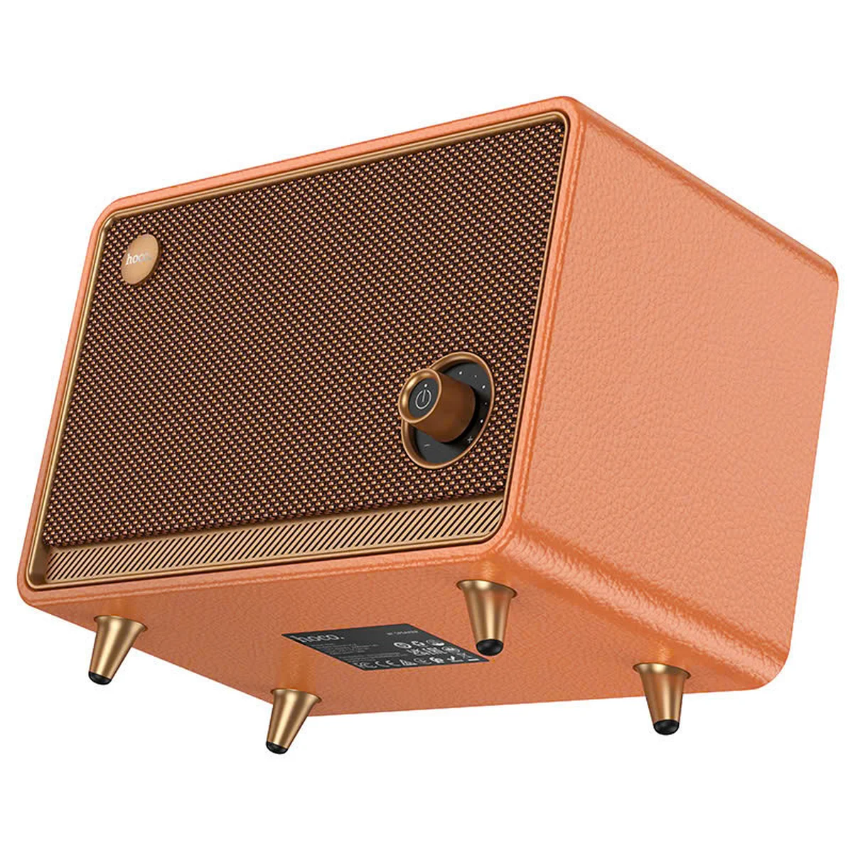 Bluetooth Колонка Hoco BS65 Pearl Retro Orange