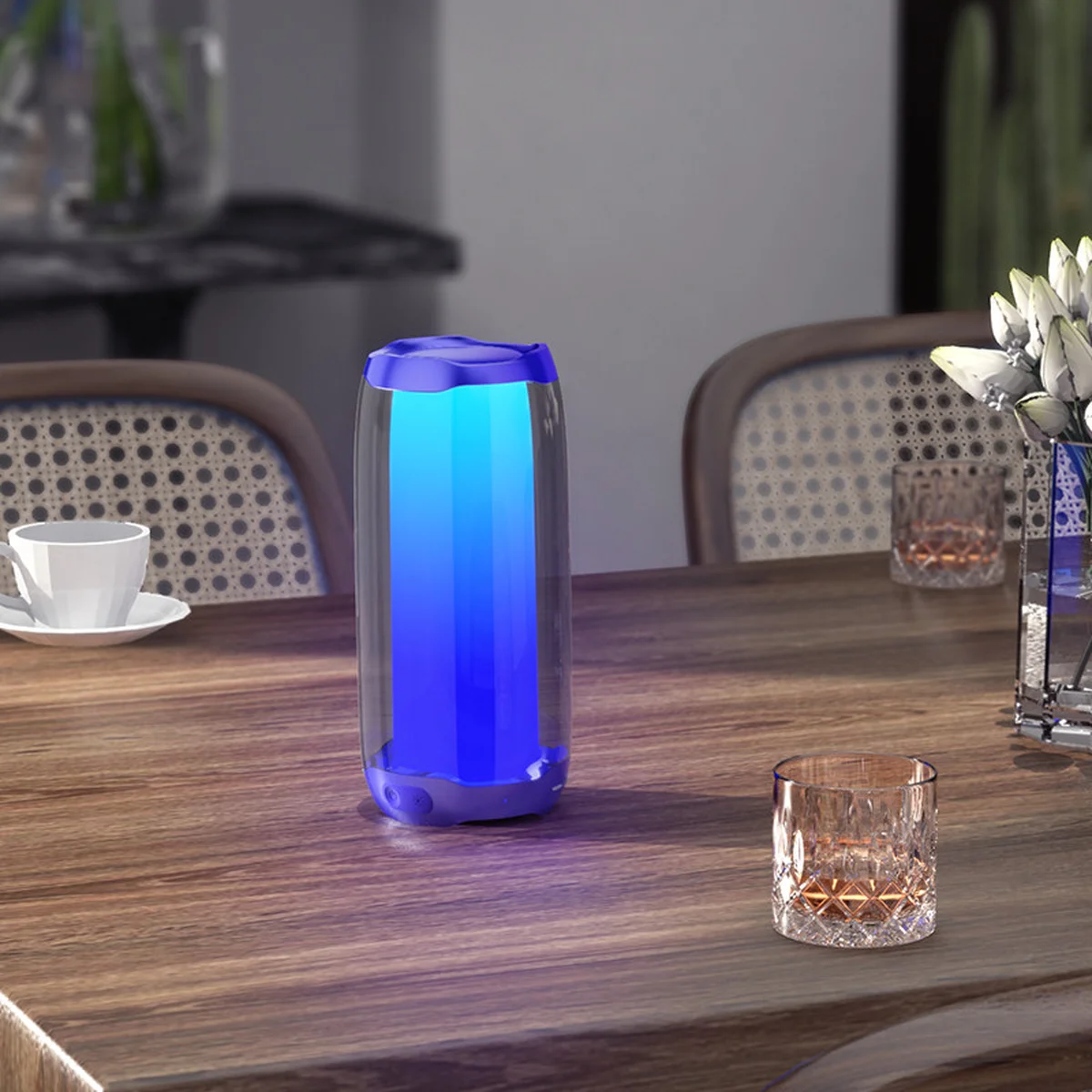 Bluetooth Колонка Hoco HC8 Pulsating colorful Синій