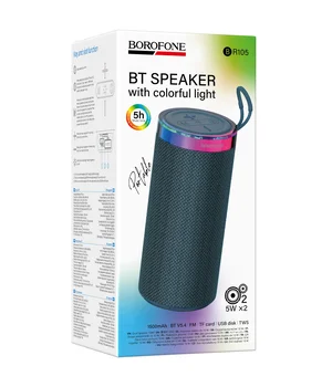 Bluetooth Колонка Borofone BR105 Loud sports Navy Blue