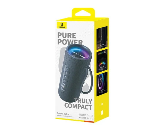 Bluetooth Колонка Baseus OS AeQur 30 Air (A20072600826-00) Twilight Grey