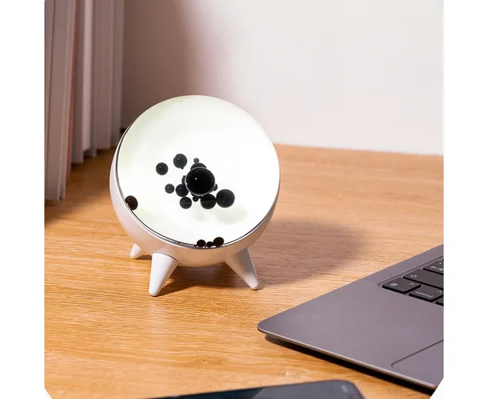 Музична ритмічна декоративна лампа CLT-002 з ферорідкістю White