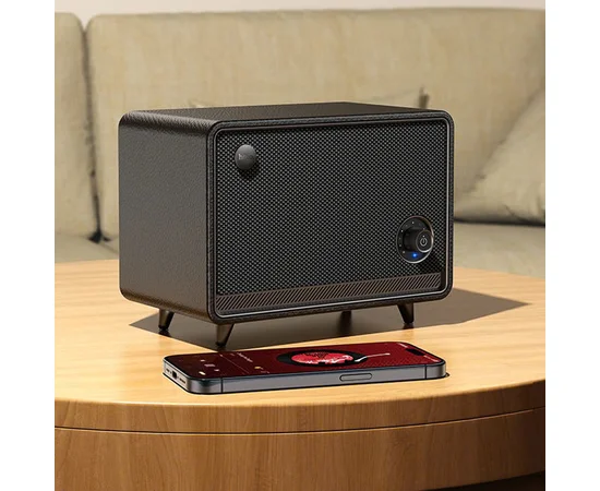 Bluetooth Колонка Hoco BS65 Pearl Retro Black