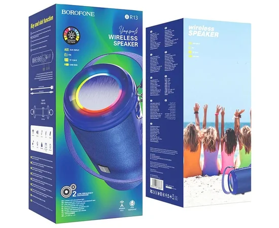 Bluetooth Колонка Borofone BR13 Young sports Blue