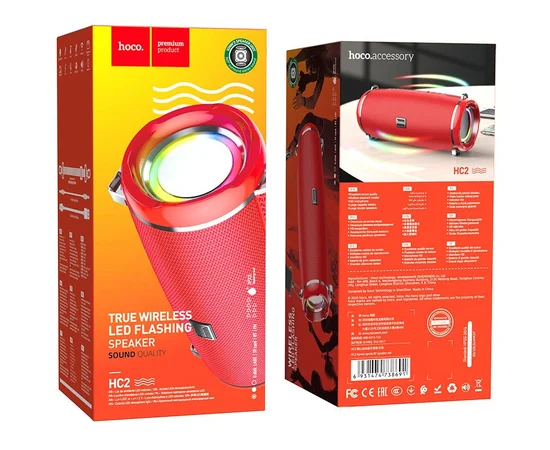 Bluetooth Колонка Hoco HC2 Красный