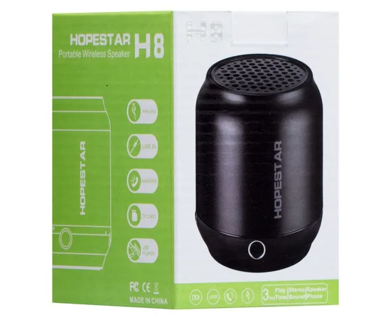 Bluetooth колонка Hopestar H8 Черный