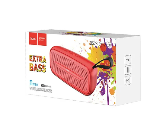 Bluetooth Колонка Hoco BS28 Torrent Red