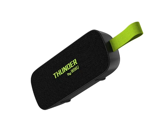Bluetooth Колонка WIWU H2 Thunder Wireless Portable Speaker Black