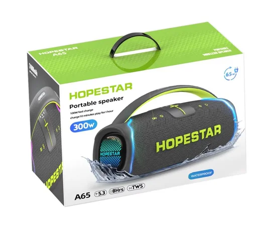 Bluetooth колонка Hopestar A65 300W Black