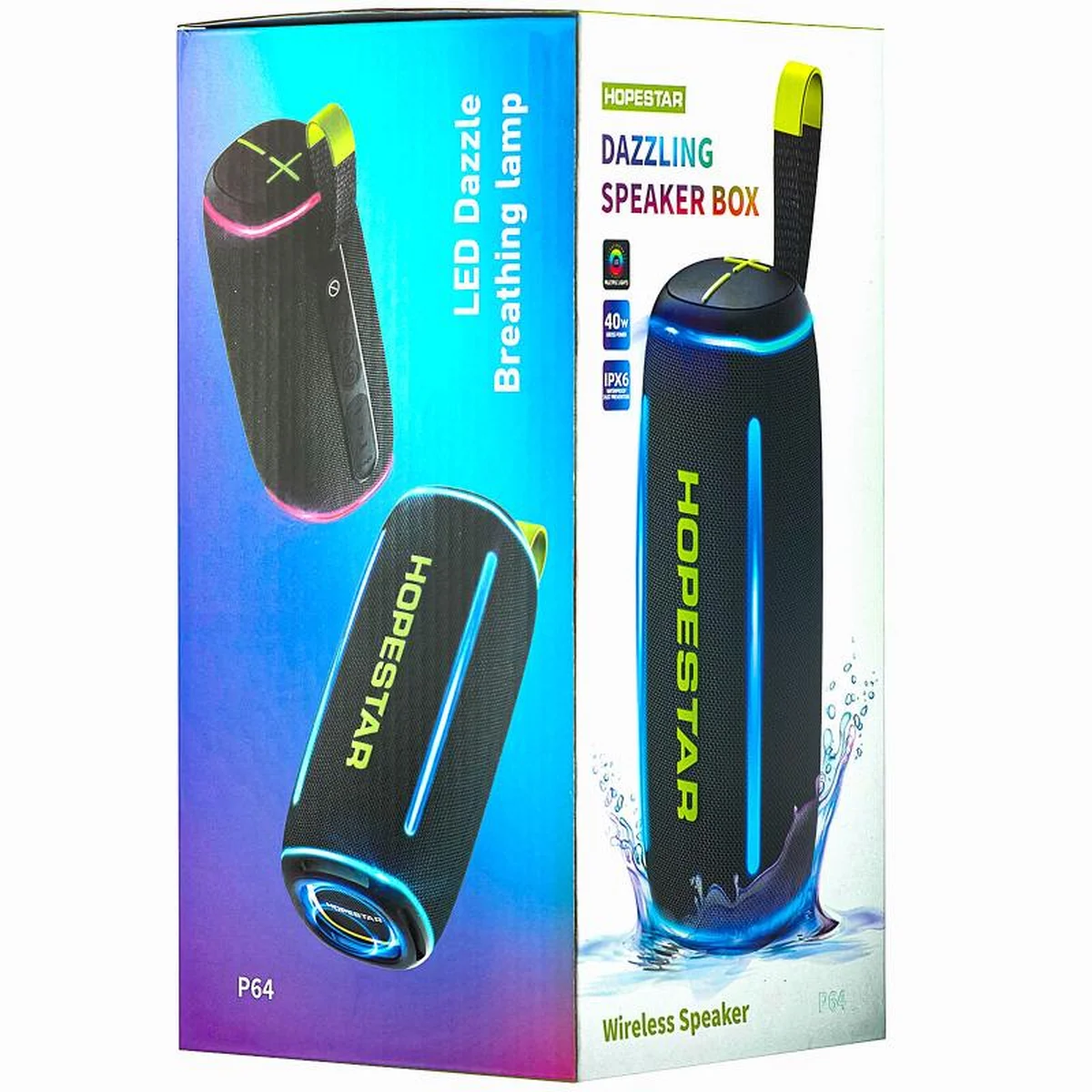 Bluetooth колонка Hopestar P64 40W Black