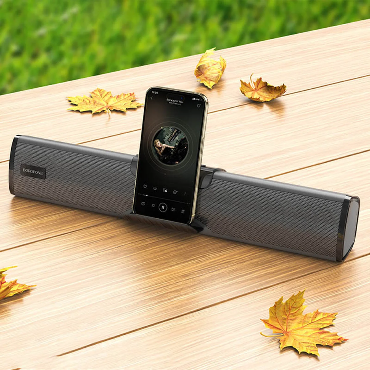 Bluetooth Колонка Borofone BP11 Popular Gray