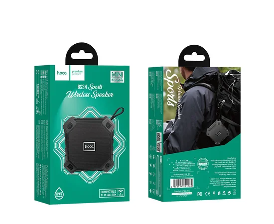 Bluetooth Колонка Hoco BS34 Черный