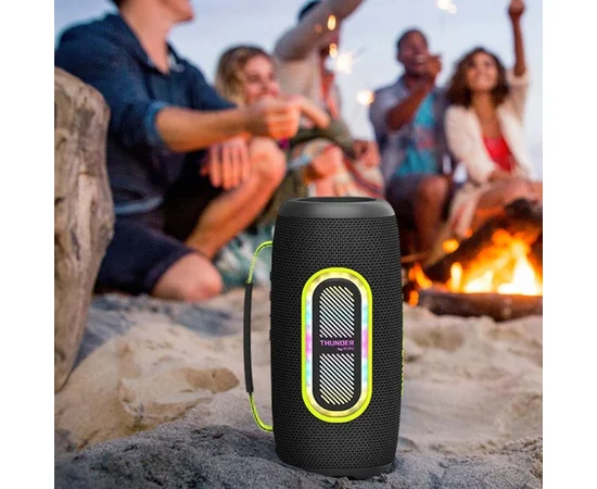 Bluetooth Колонка WIWU H7 Thunder Wireless Portable Speaker Black