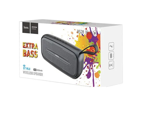 Bluetooth Колонка Hoco BS28 Torrent Metal_gray