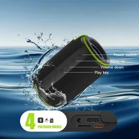 Bluetooth Колонка WIWU H5 Thunder Wireless Portable Speaker Black