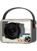 Bluetooth колонка QD05 Retro Style Black