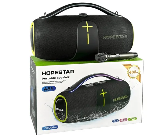 Bluetooth колонка Hopestar A85 400W Black